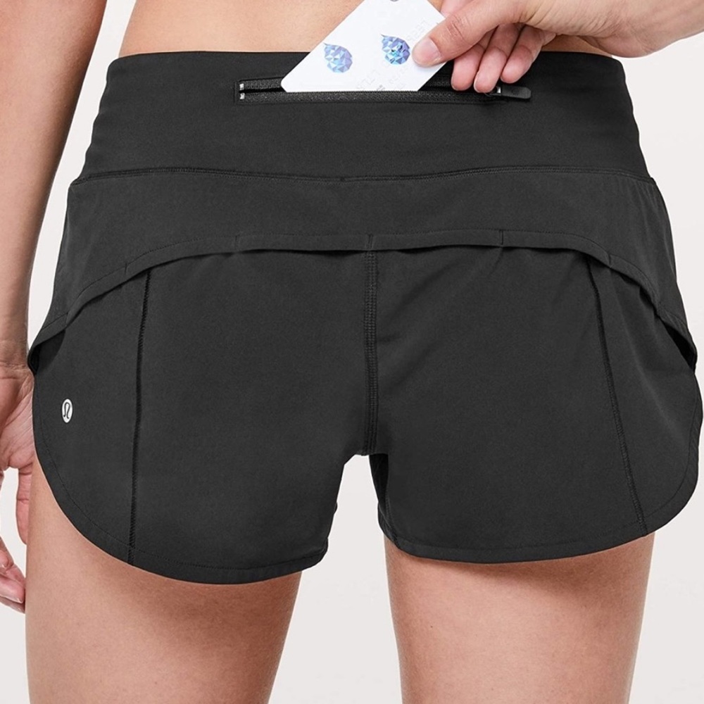 Lululemon Speed Short in Black